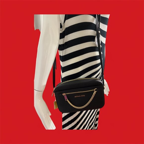 MICHAEL KORS NWT JET SET CAMERA CROSSBODY - Picture 5 of 6